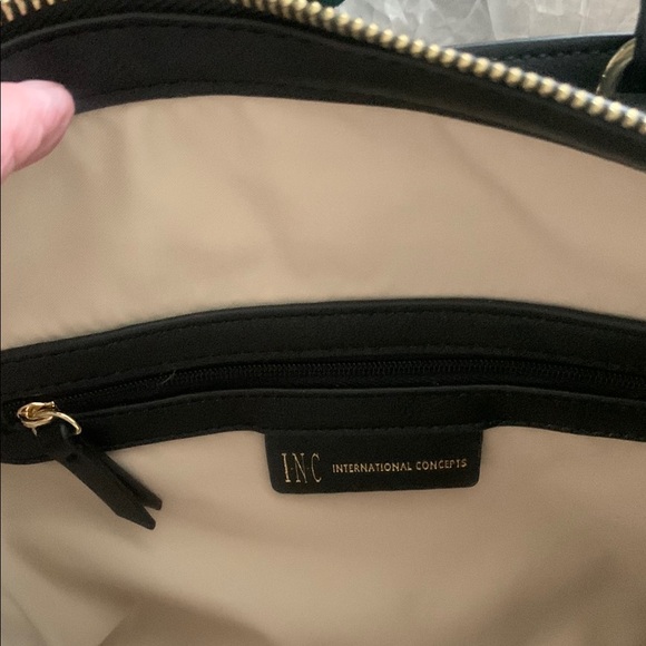 NWOT INC International Concepts Leopard Print Satchel in Brown and Black - Picture 5 of 7